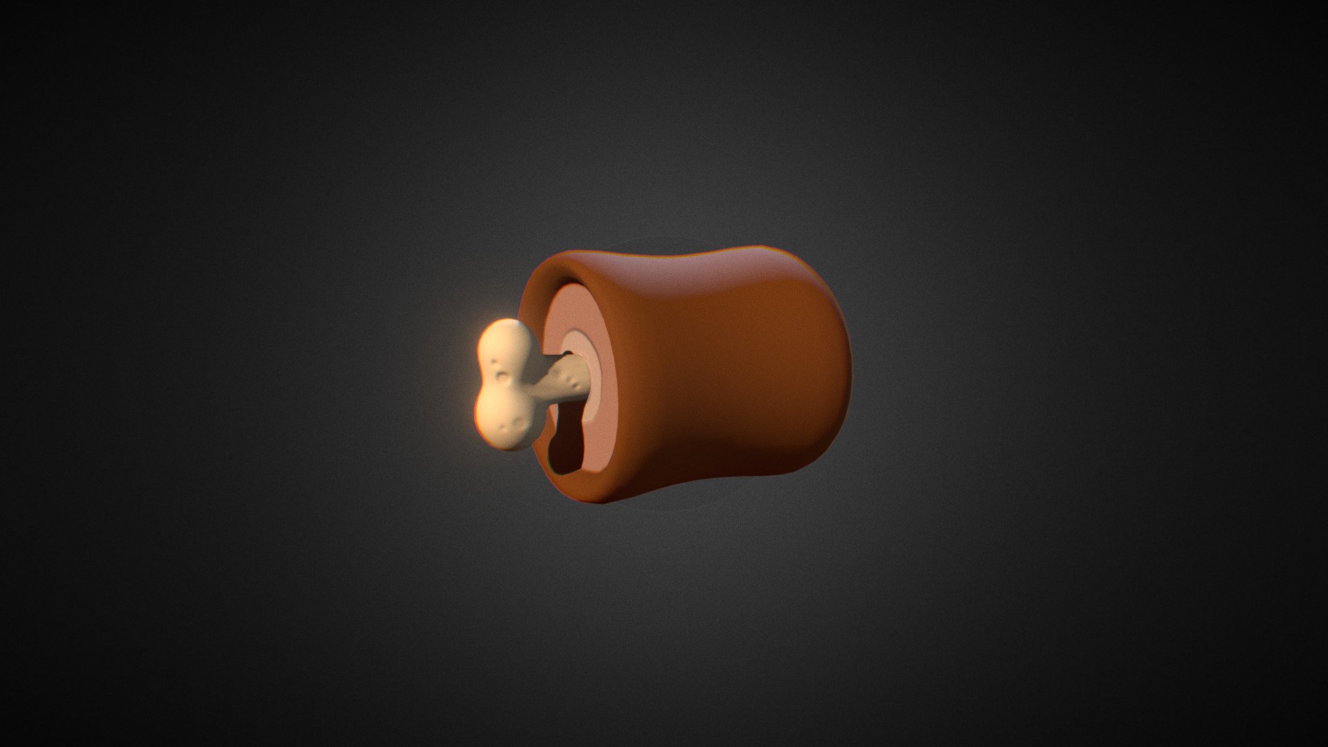 Bone Loaf Meat 3d model