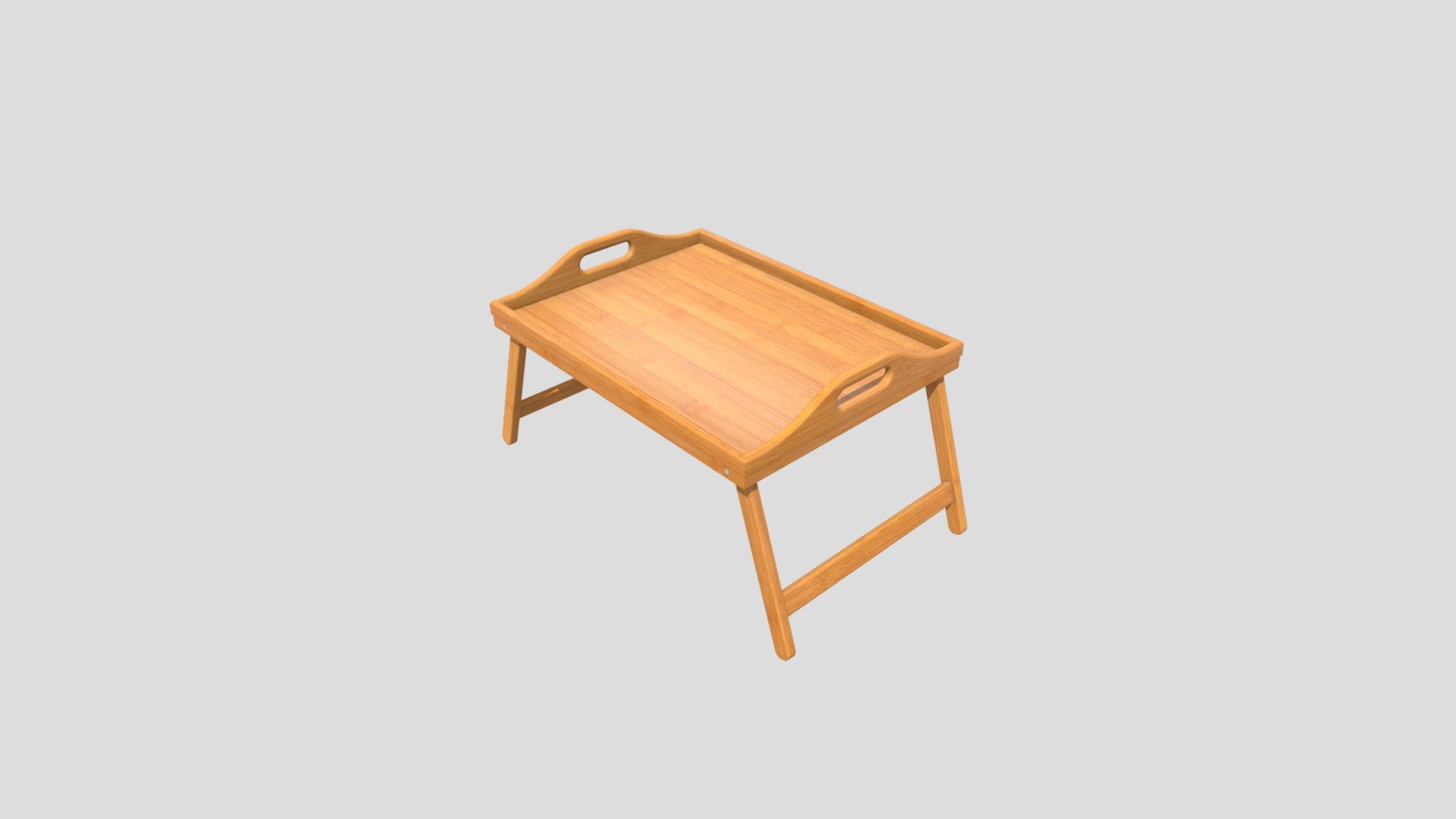 wooden tray 3d model