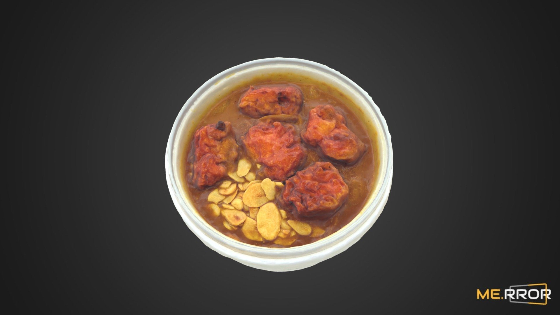 Karaage Curry 3d model