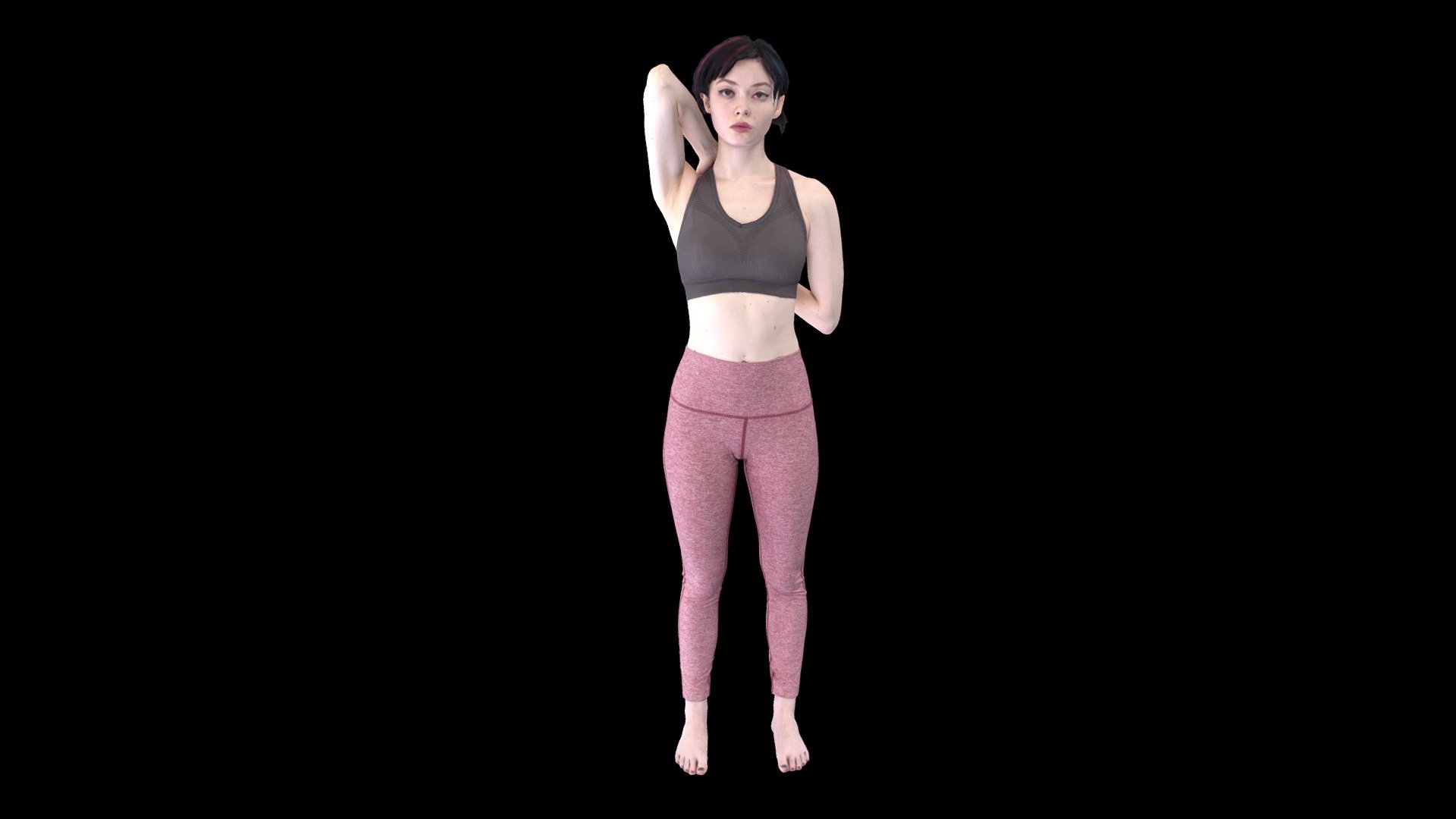 Female Scan 3d model