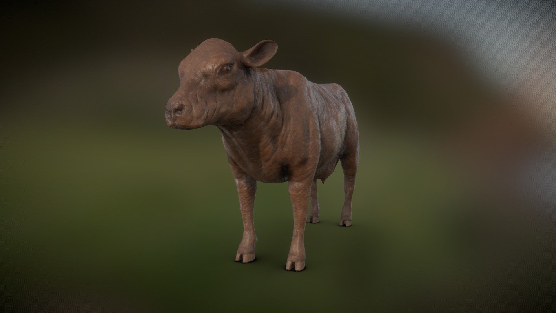 Cow 3d model