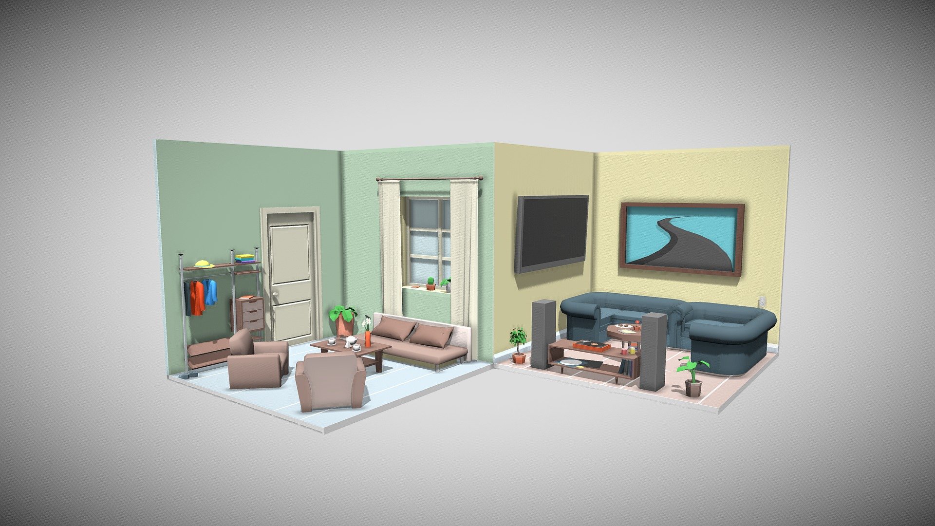 room 5 3d model