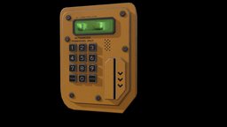 Keypad Codelock Free Game Ready Asset