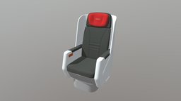 Railway High Speed Railway Seats 01