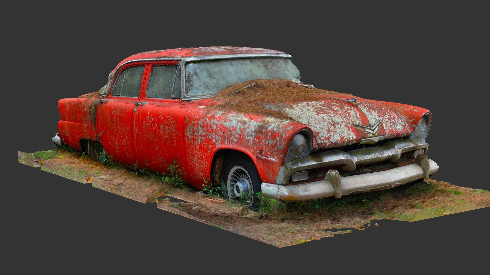 1955 Plymouth Belvedere (3D Scan) 3d model