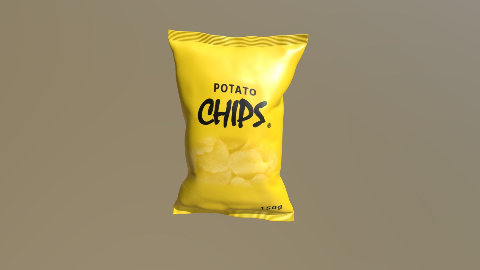 Chips 3d model