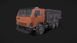 KAMAZ (body) / Lowpoly