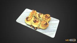 [Game-Ready] Ham Roll Bread