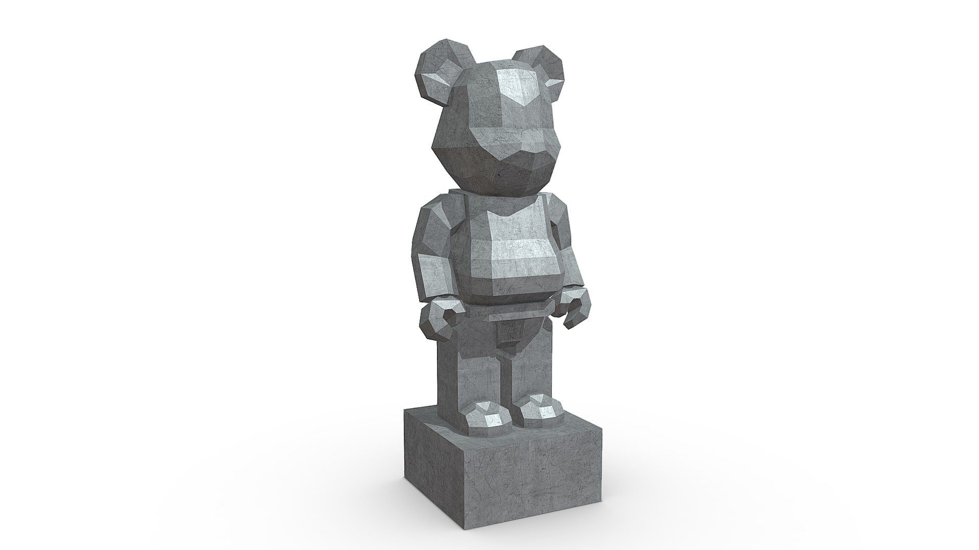 Bearbrick 3d model