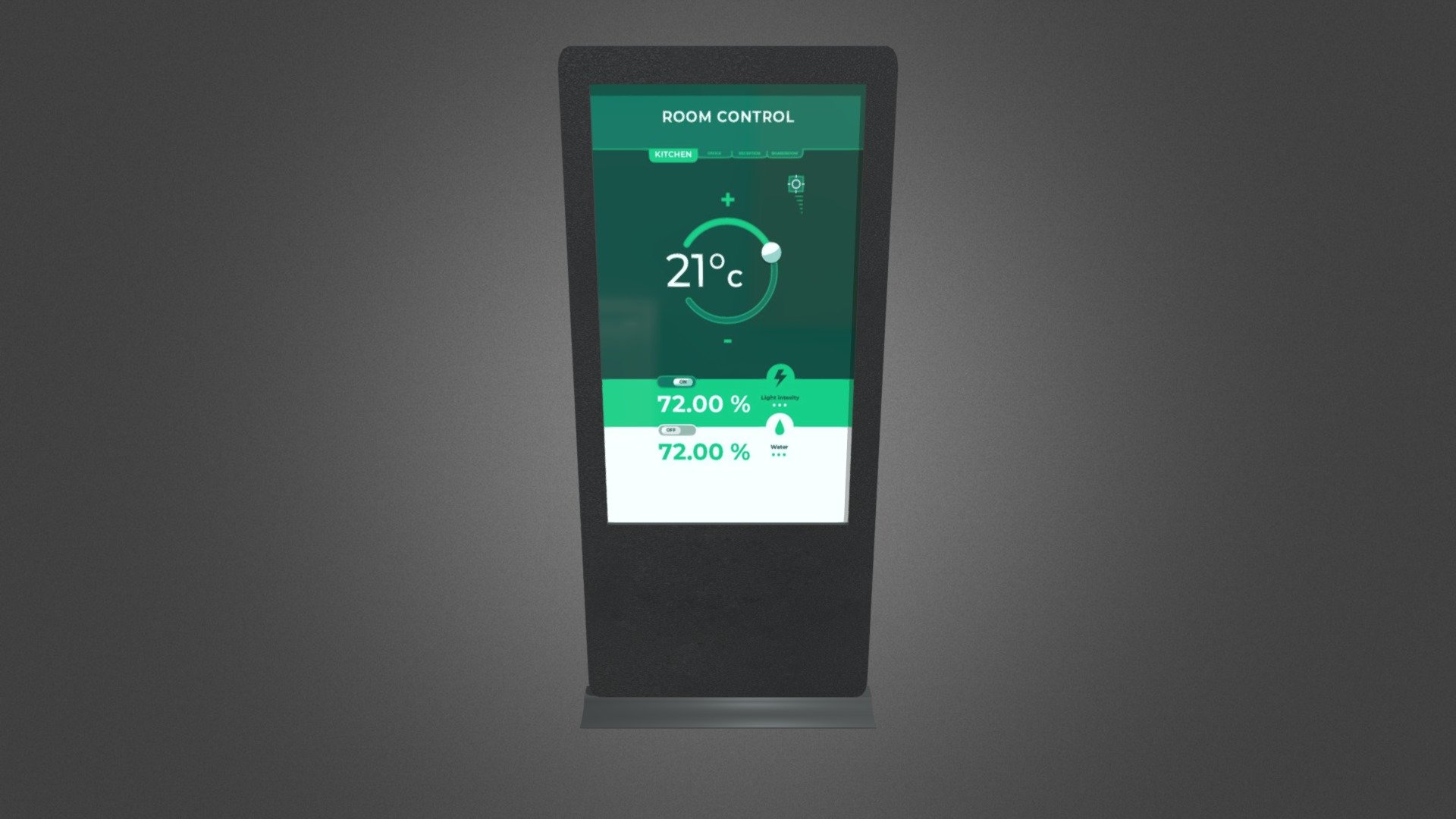 Interactive Kiosk 3d model