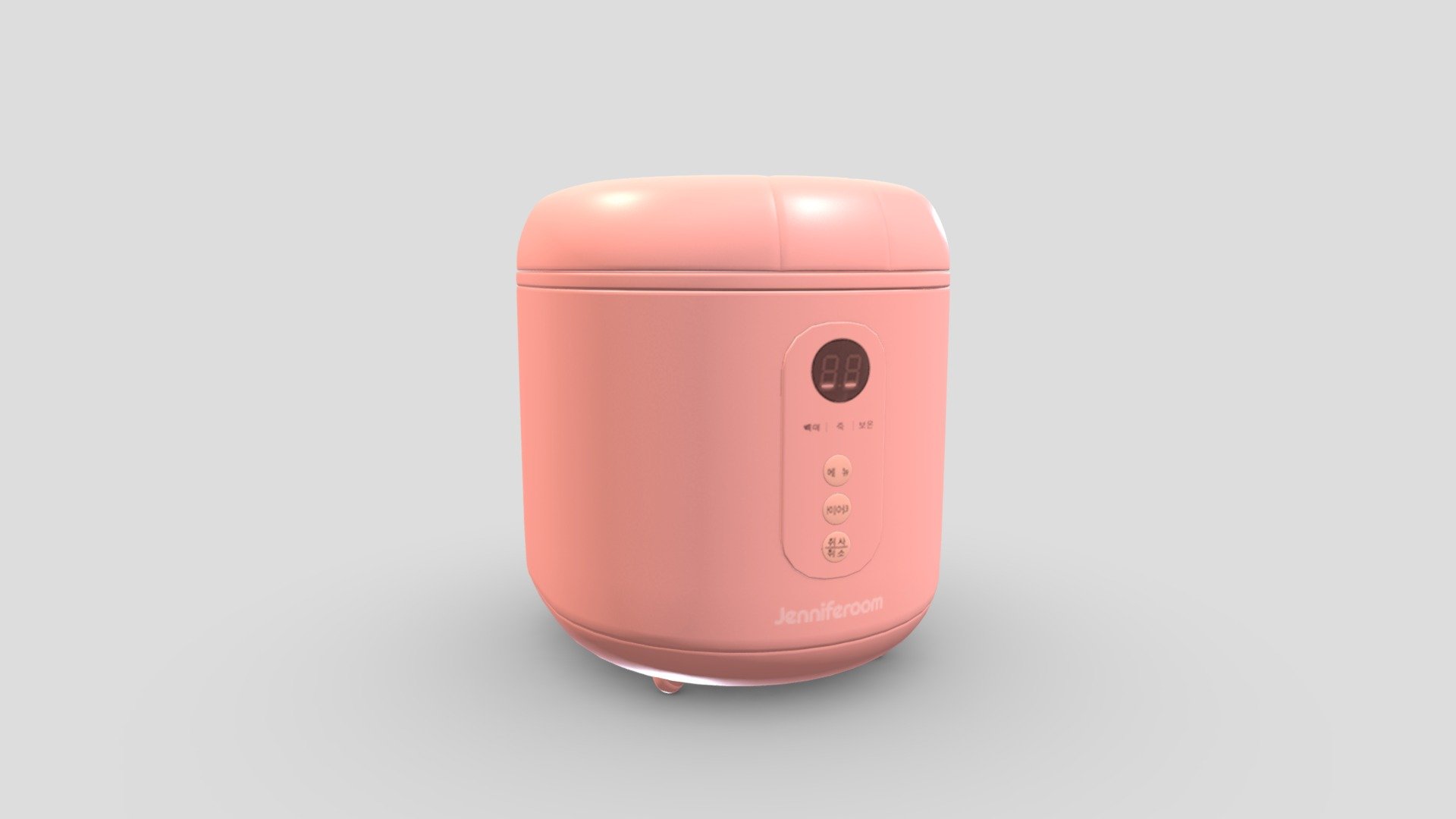 Macaron Rice Cooker 3d model