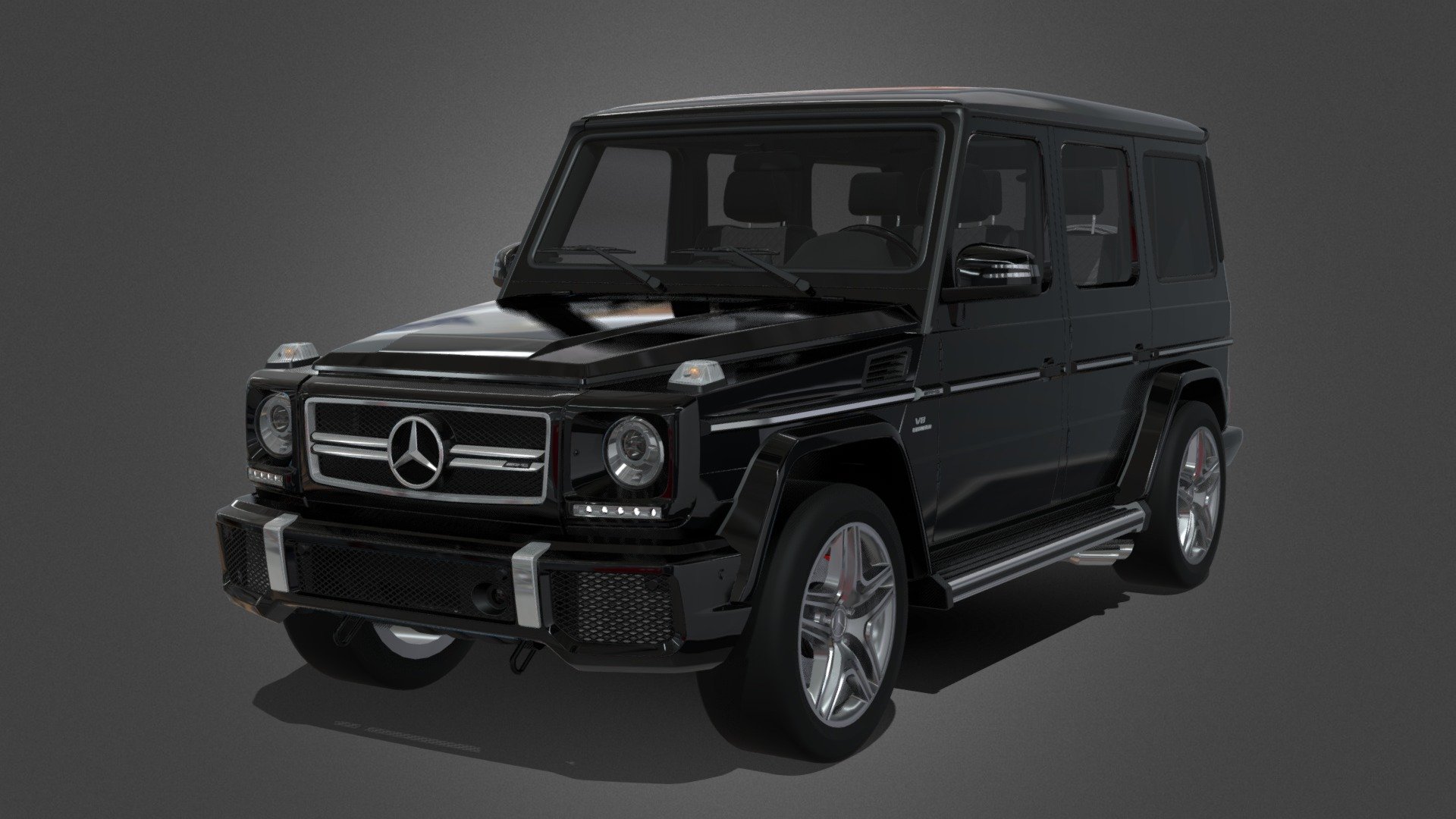 Mercedes-Benz G63 AMG (2015) 3d model