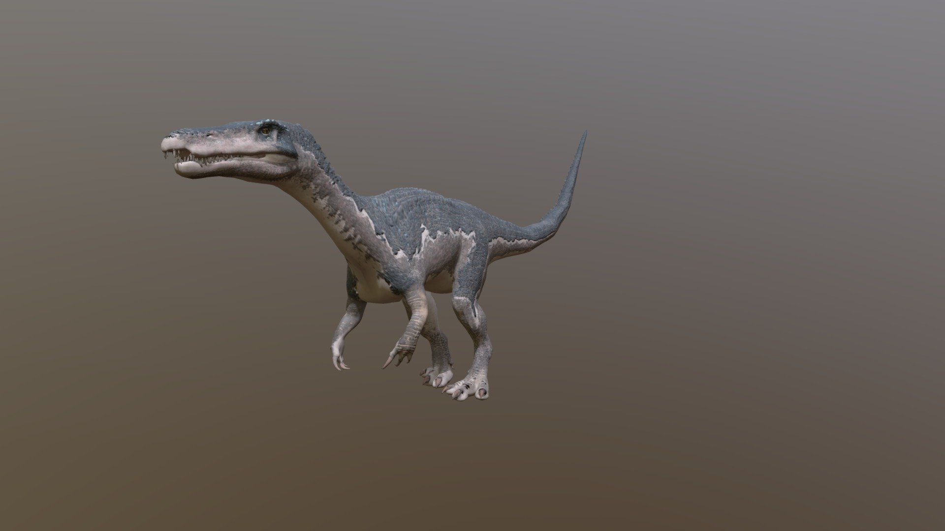 Baryonyx 3d model