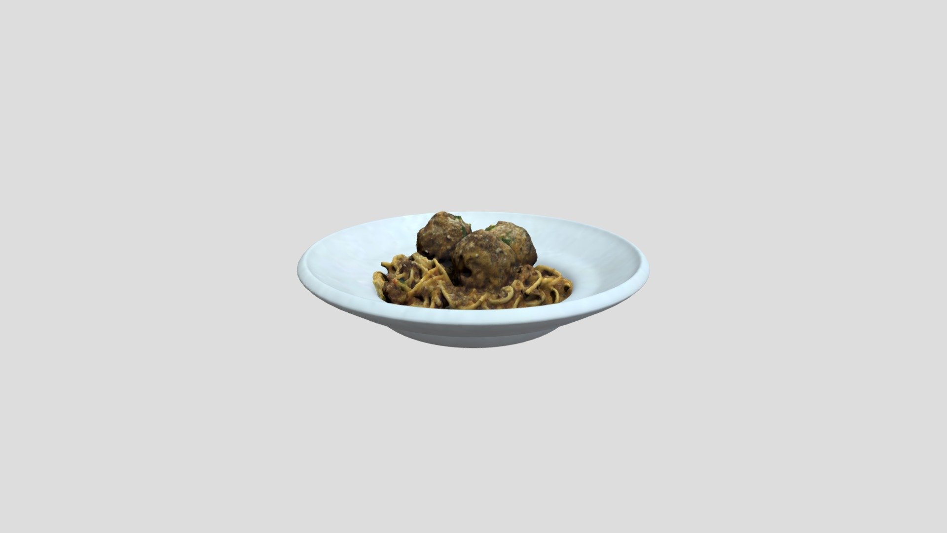 Caffe Sport Spaghetti Al Polpette 3d model