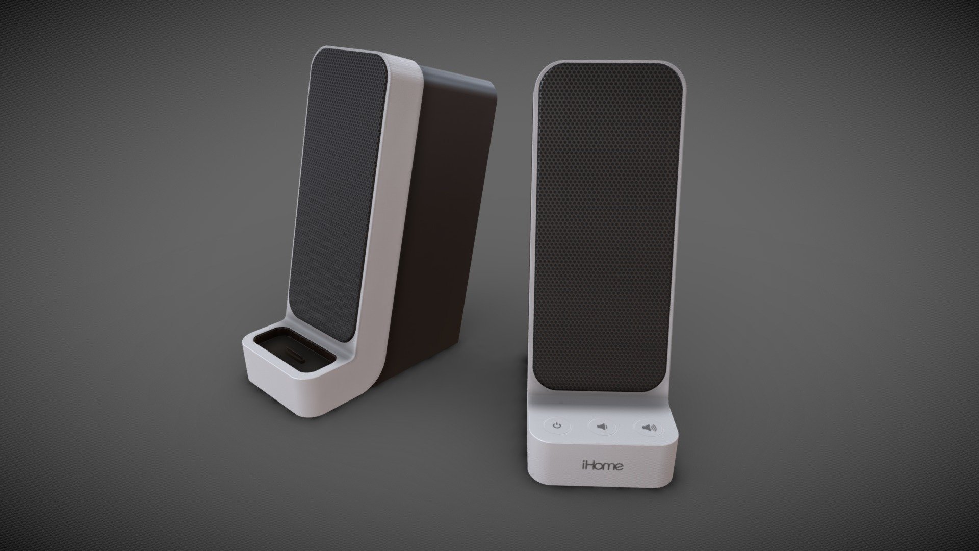 IHome Speakers 3d model