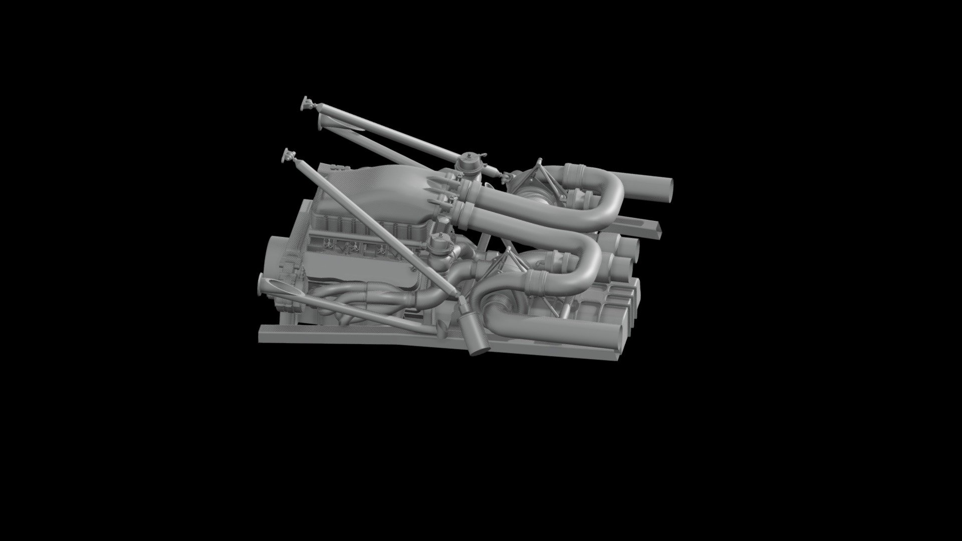 Engine Test F5 3d model