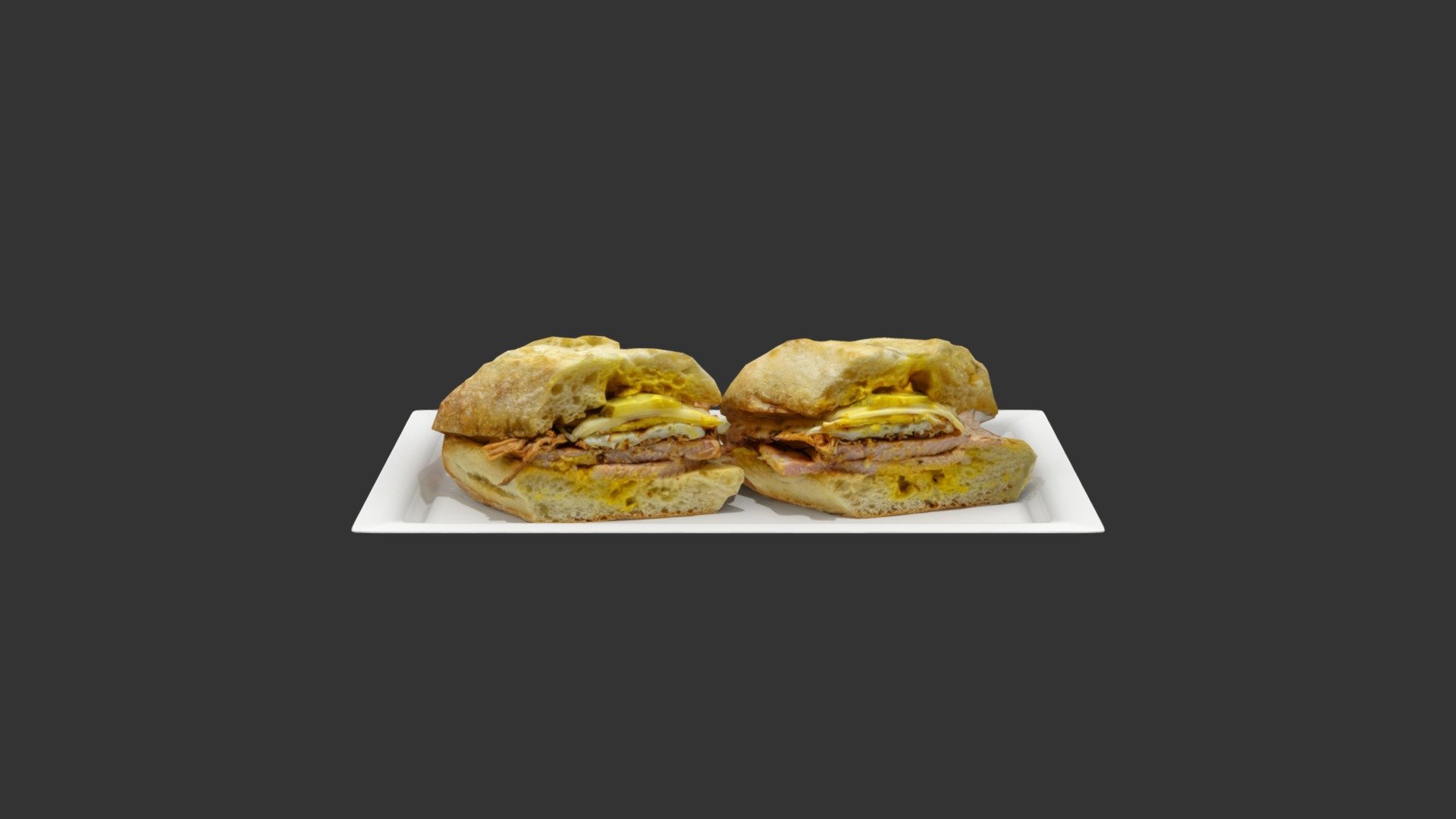 CUBAN SANDWICH 3d model