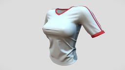 Female Tennis Soccer Running Sports Top