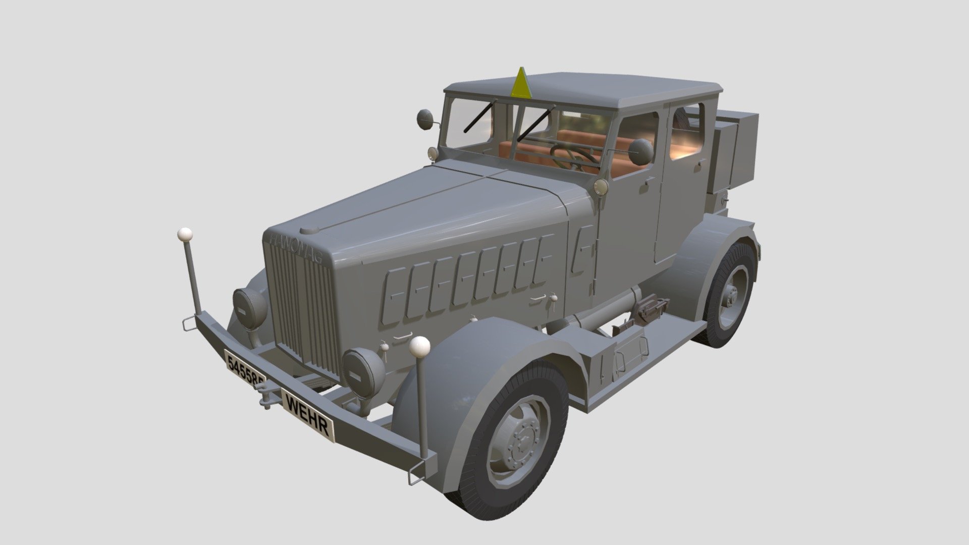 Hanomag SS100 LN 3d model