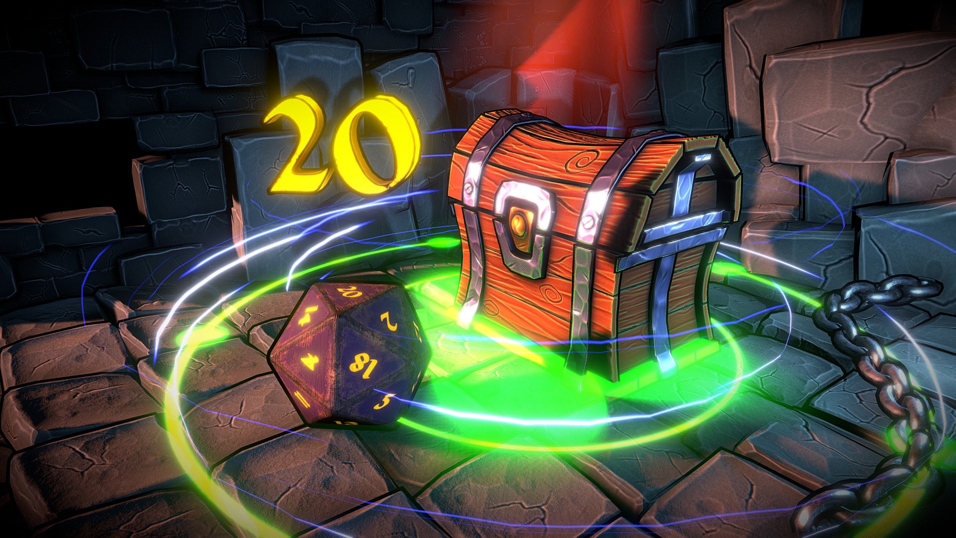 RPG Magic Chest 3d model