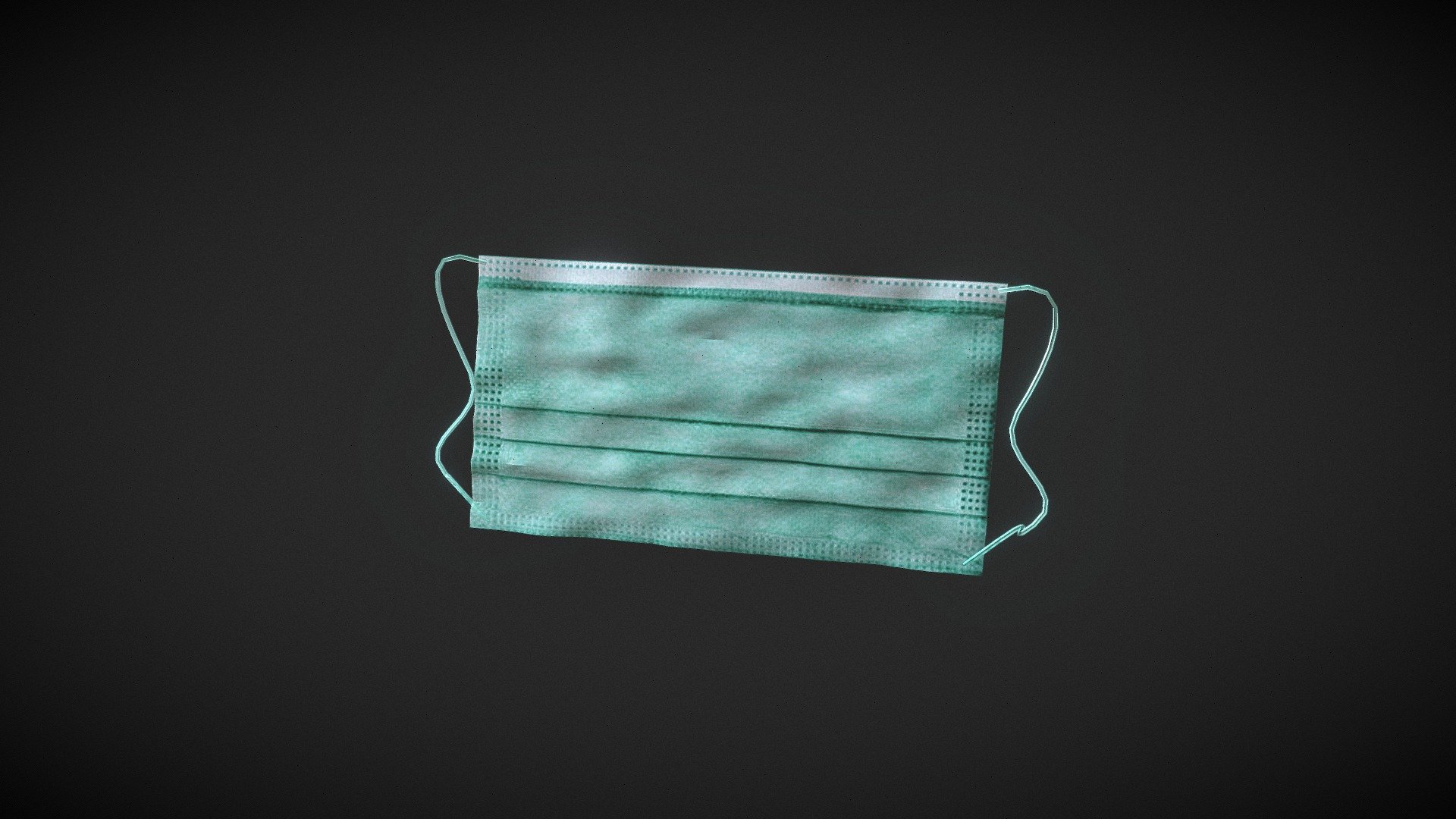 Face Mask Low Poly 3d model