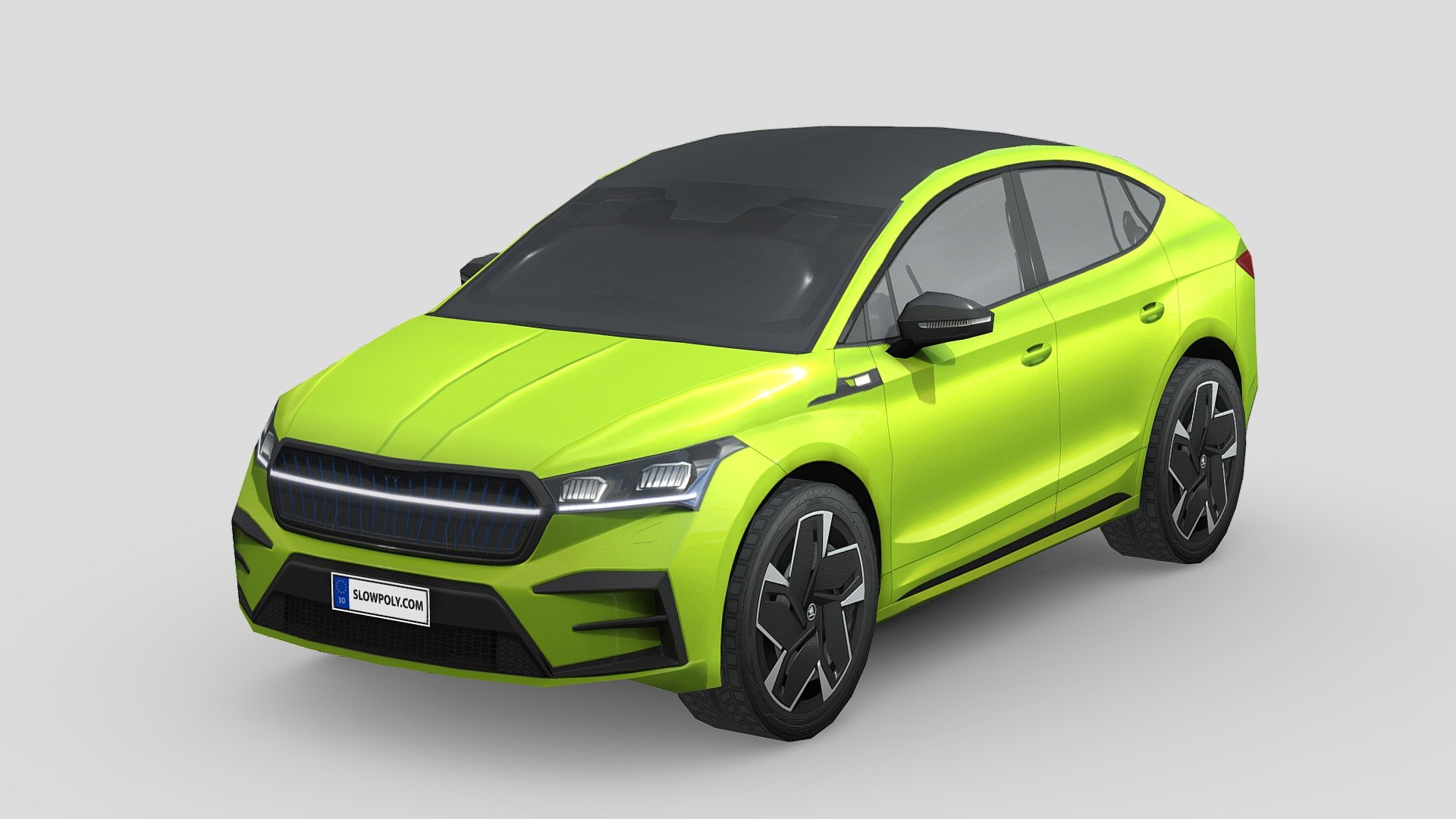 Skoda Enyaq RS iV 3d model