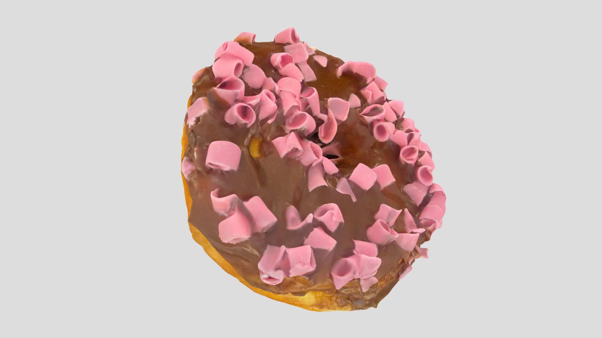 Chocolate Donut 🍩 3d model