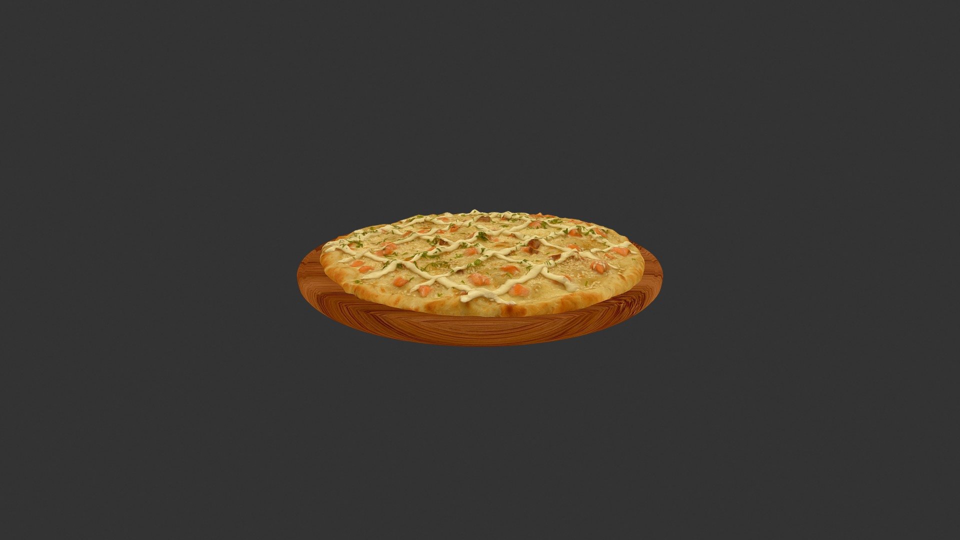 Піца Дольче (Square_pizza) 3d model