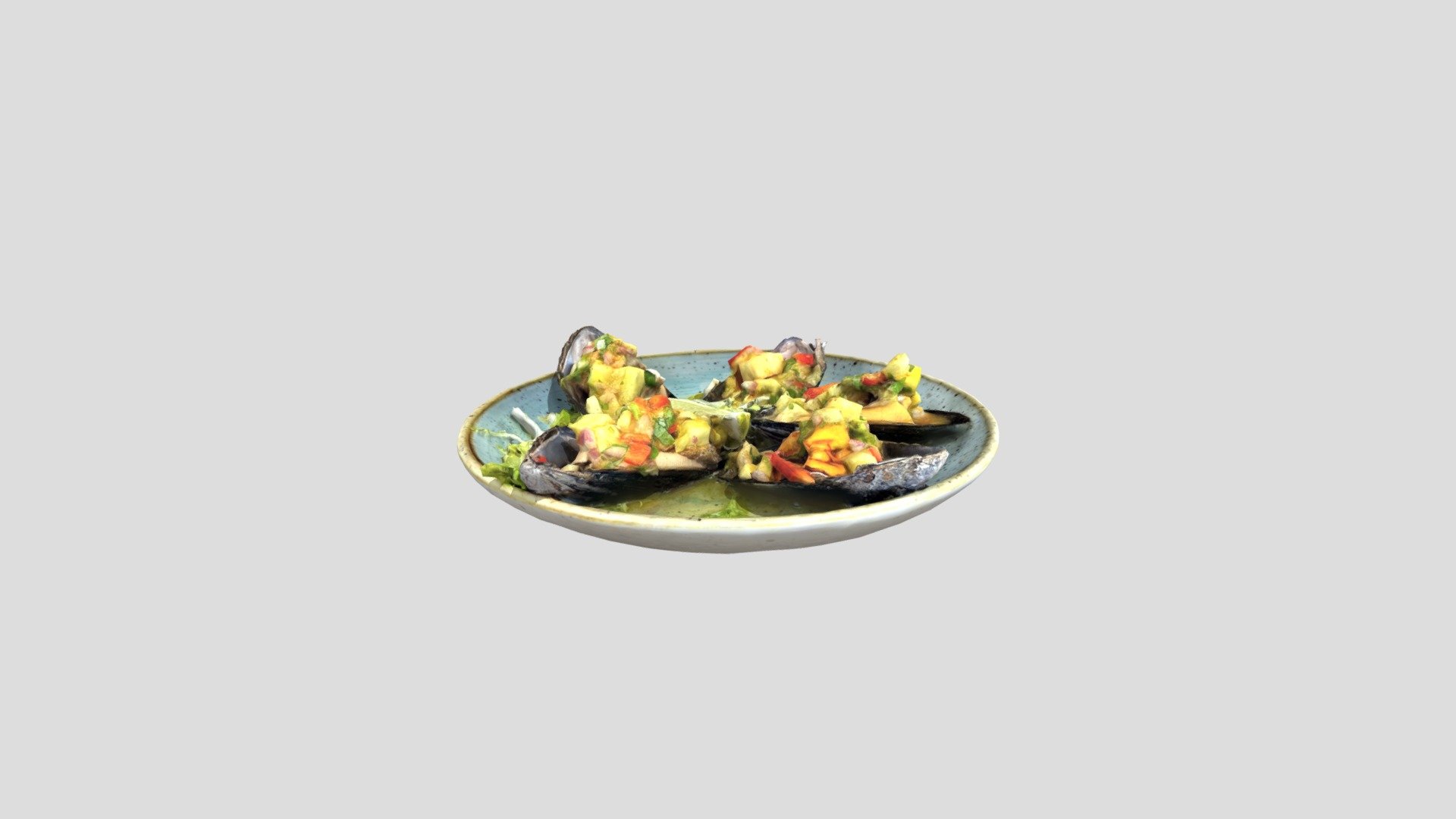 PEI Mussels 3d model