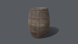 Barrel wood (деревянная бочка) GameDev Legends