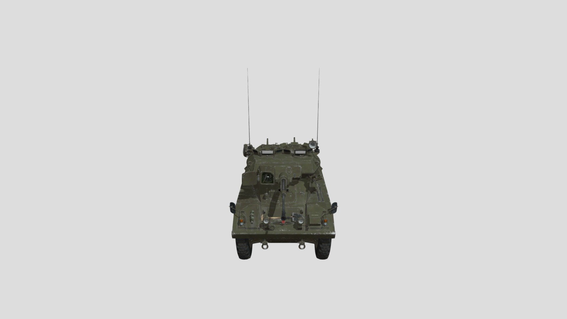 FV721 Fox (War Thunder) 3d model