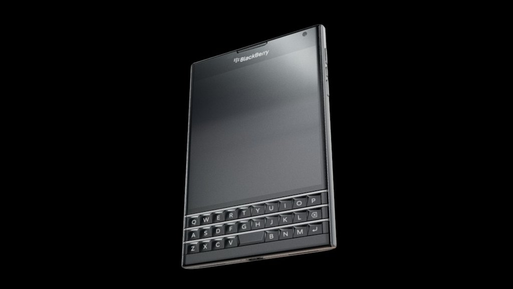 Blackberry Passport 3d model