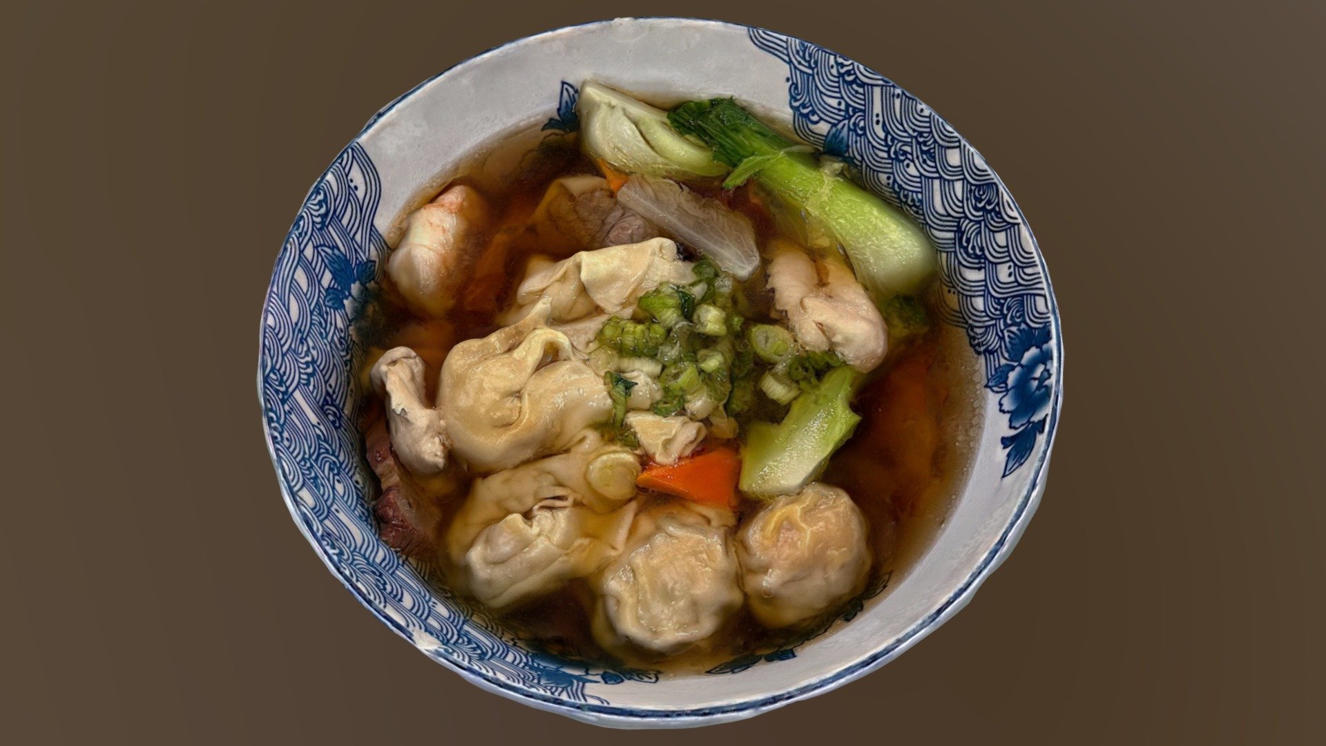 Emmas Wor Wonton Soup 3d model