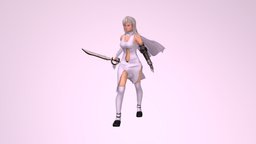 3d character Zero (Drakengard3)