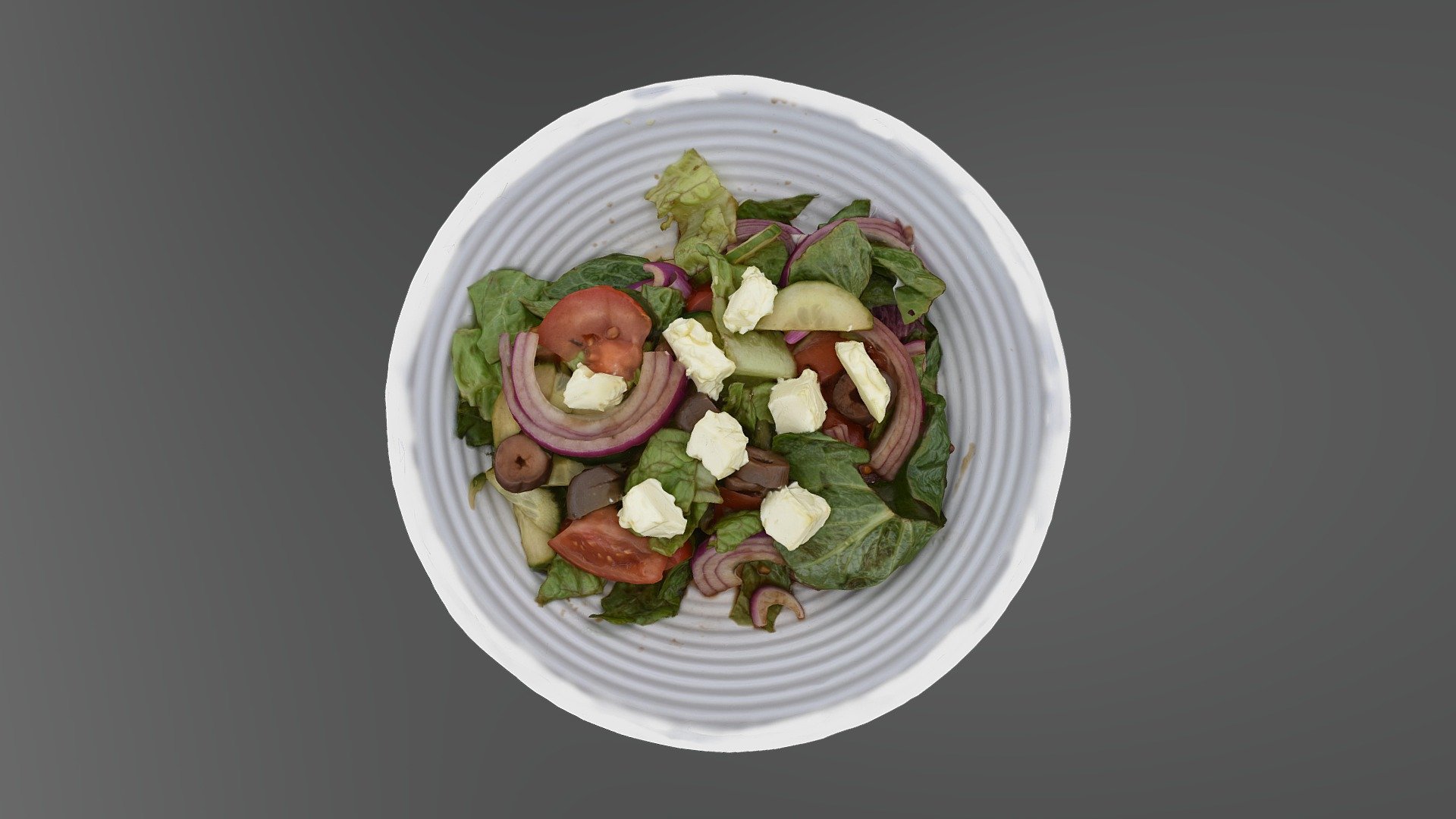 Greek Salad 3d model