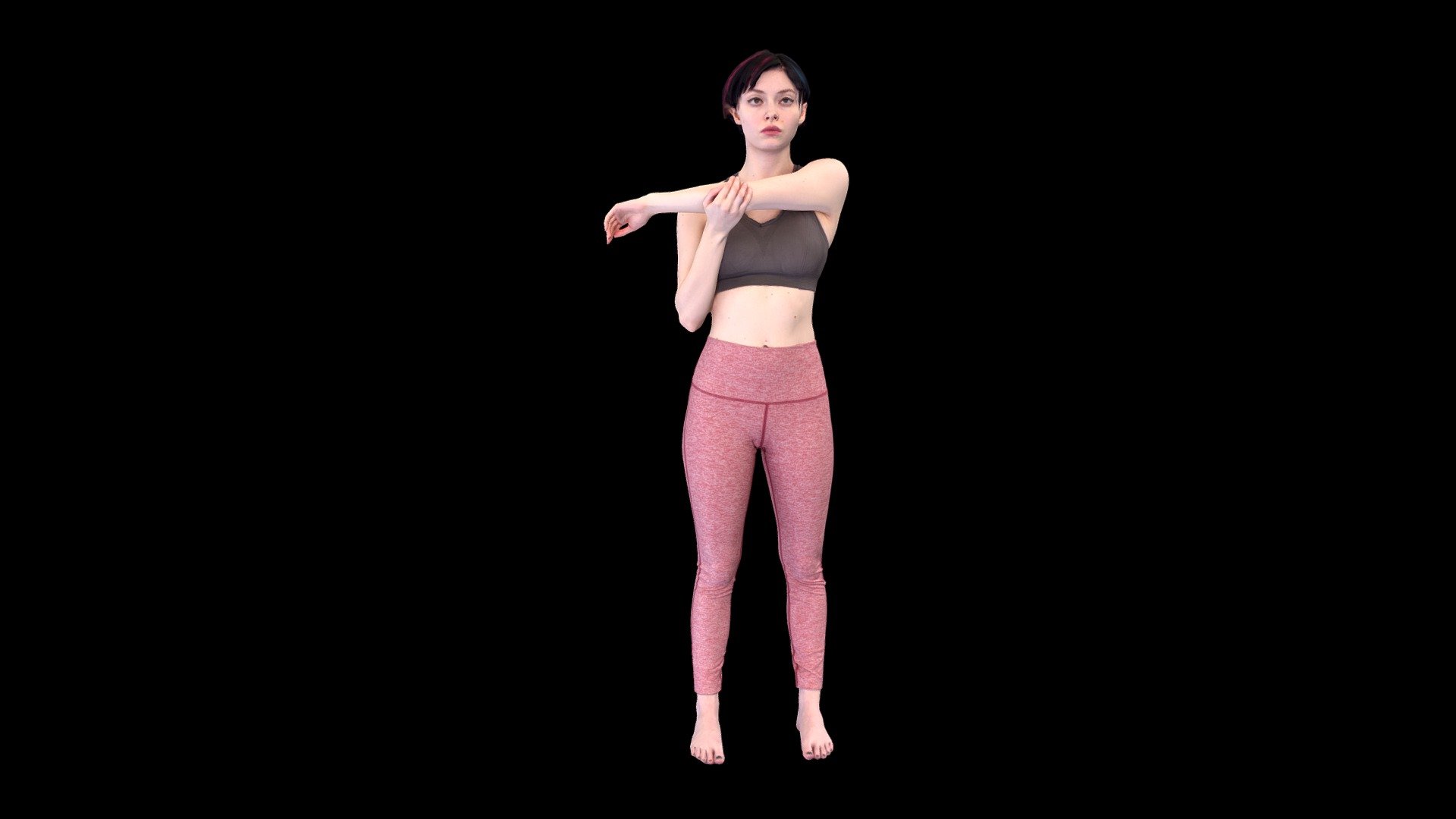 Female Scan 3d model