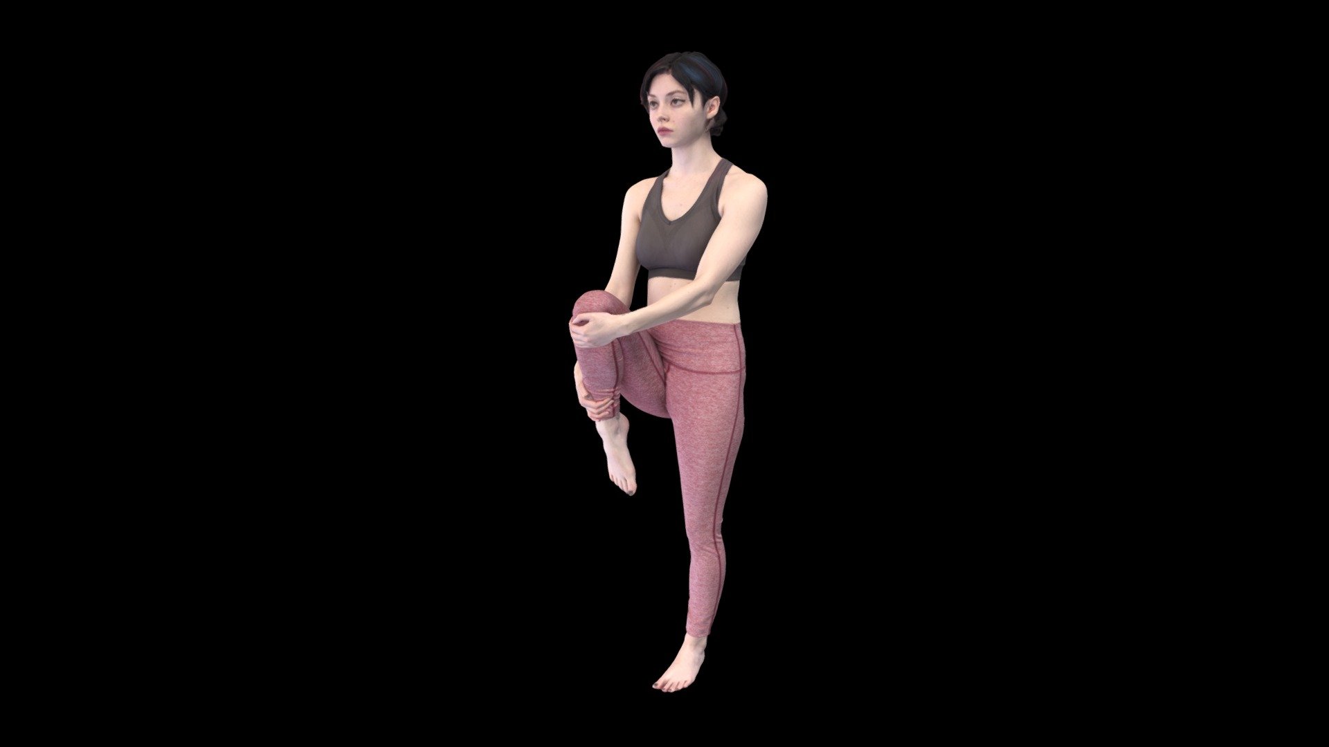 Female Scan 3d model