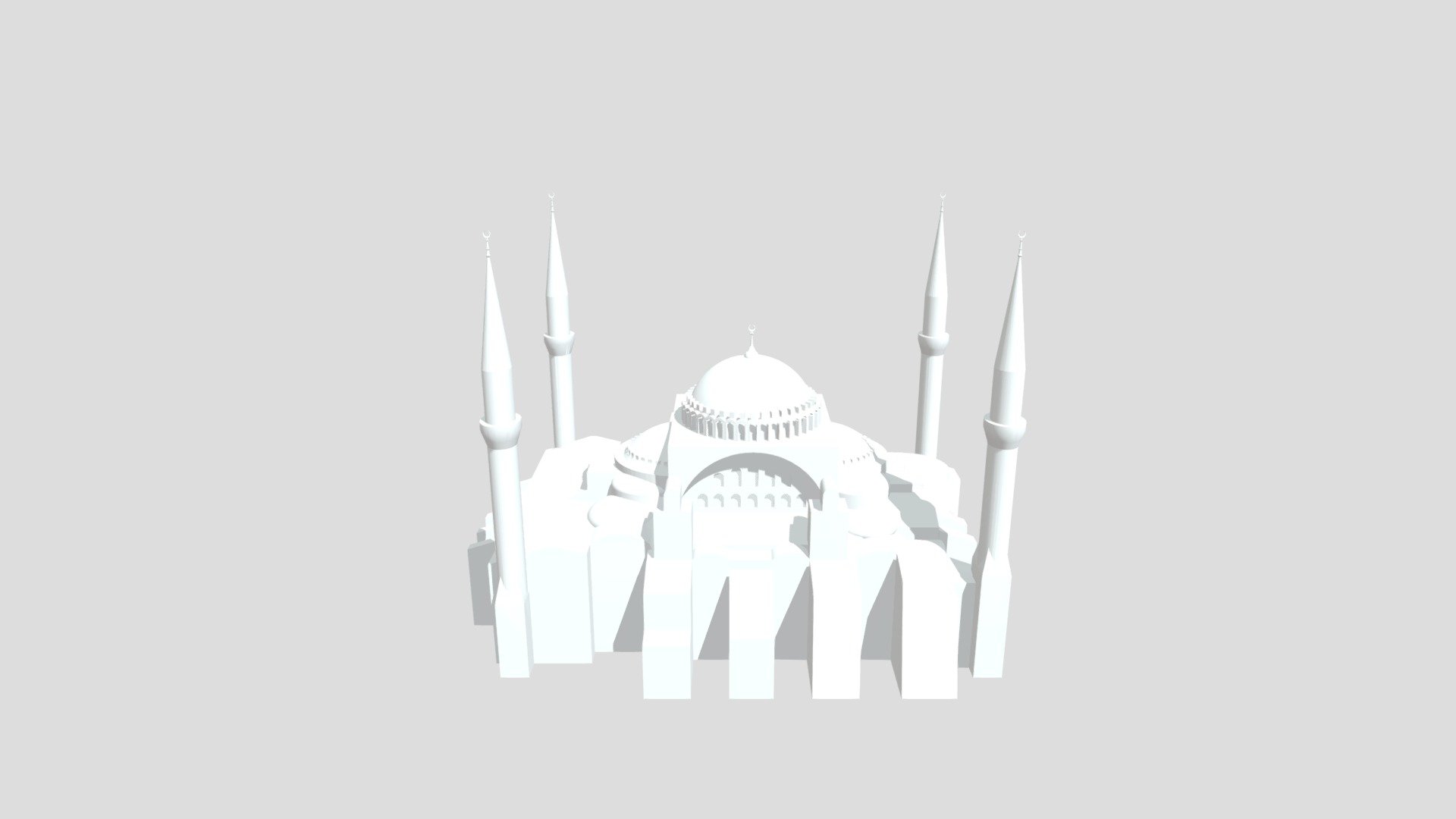 Hagia Sophia 3d model