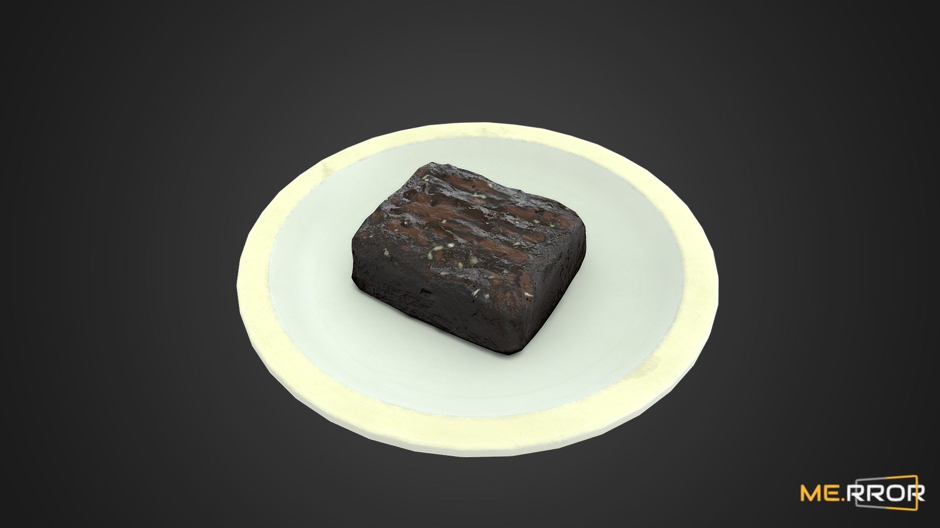 [Game-Ready] Brownie 3d model