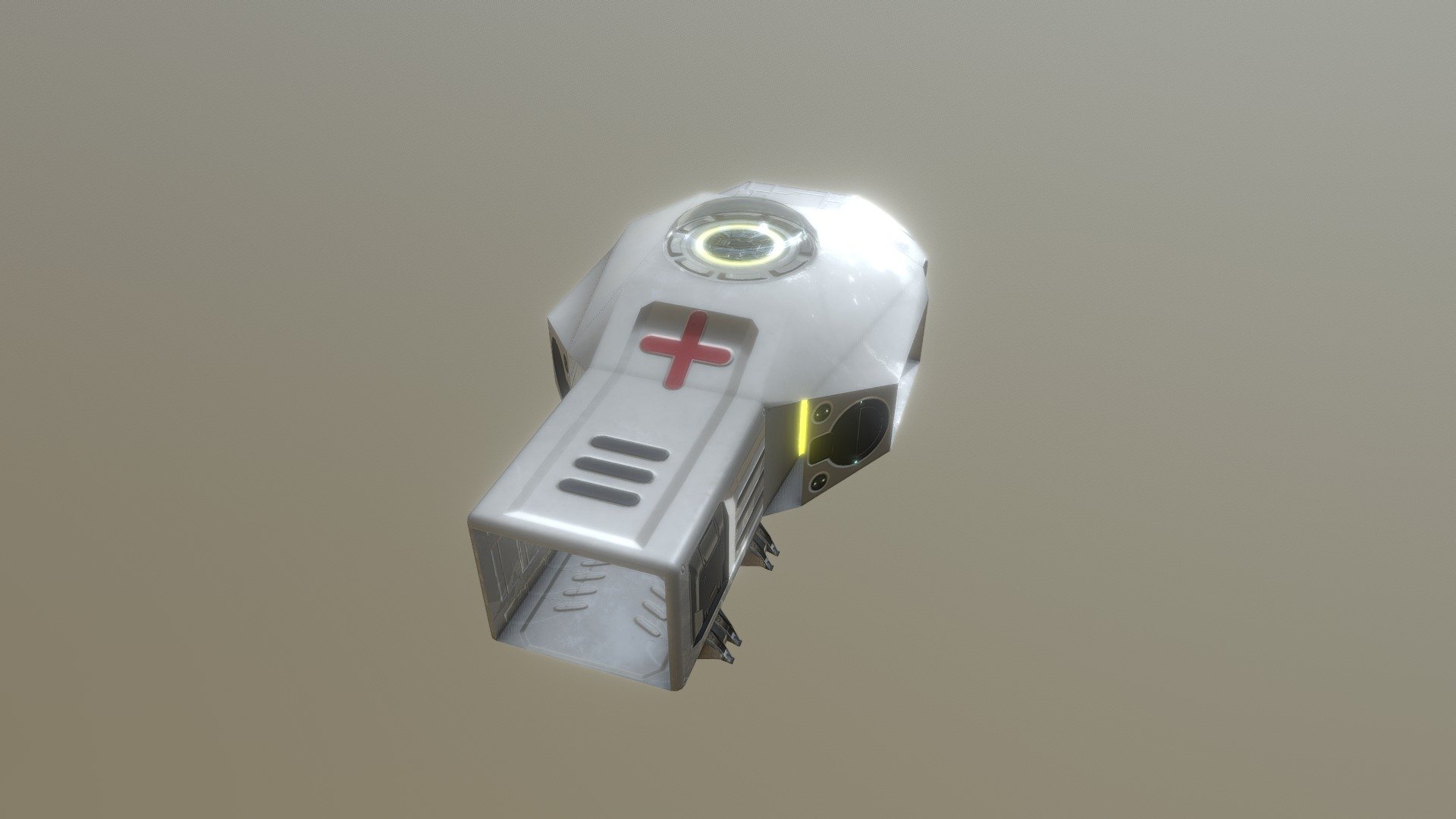 Healing Bot Factory 3d model