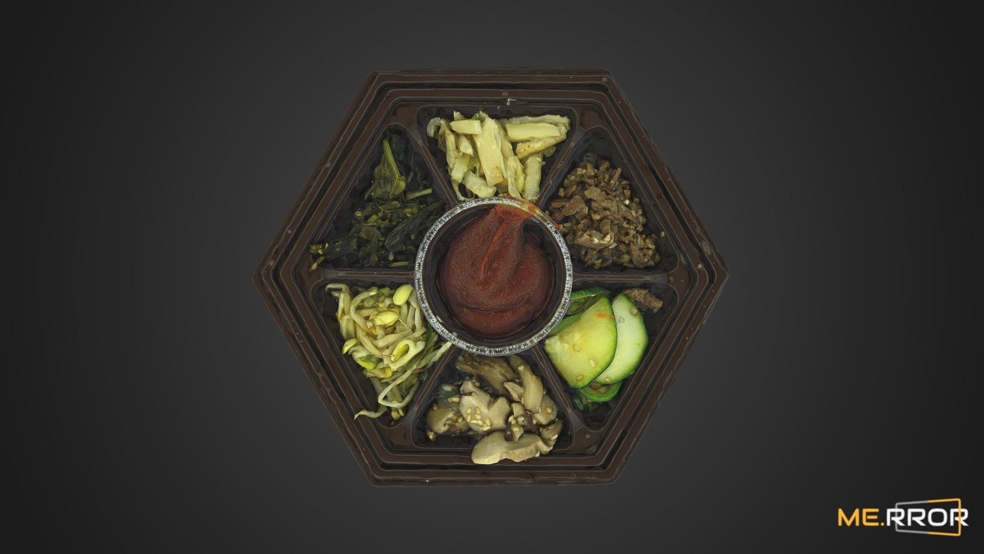 Bibimbap 3d model