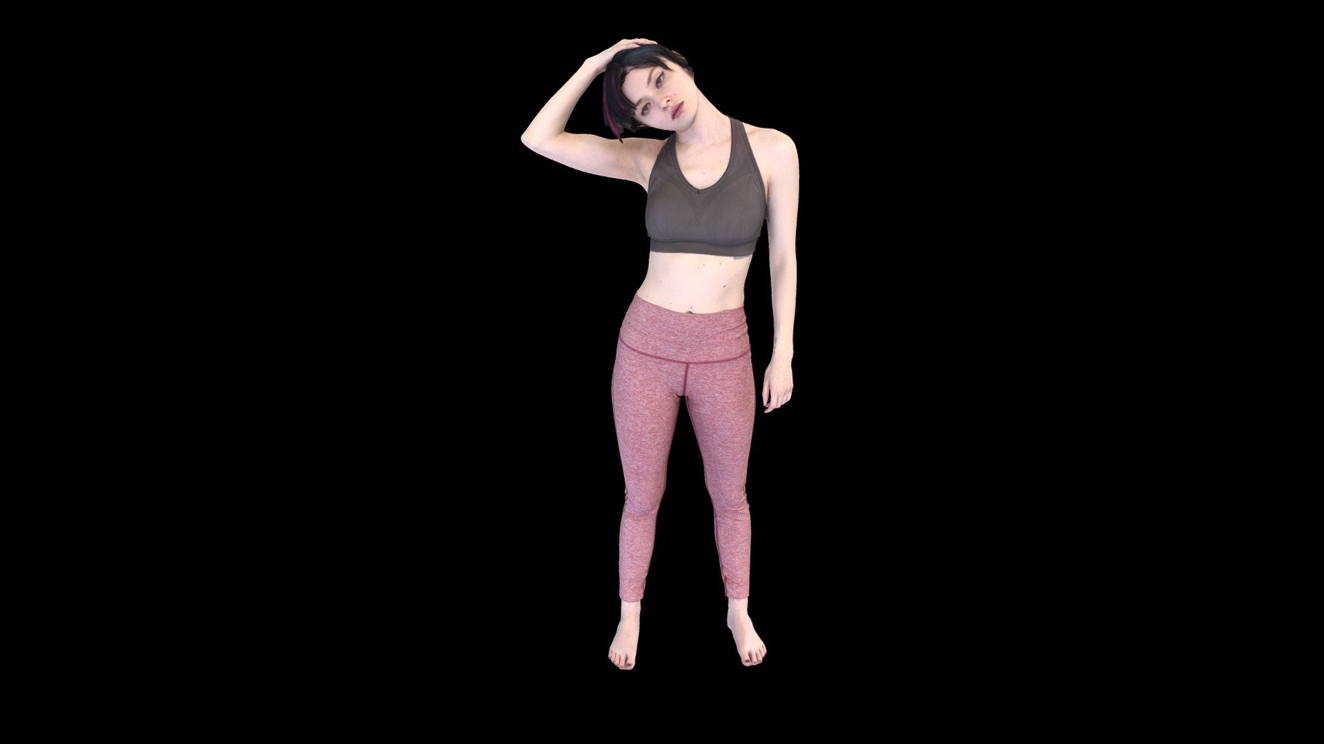 Female Scan 3d model