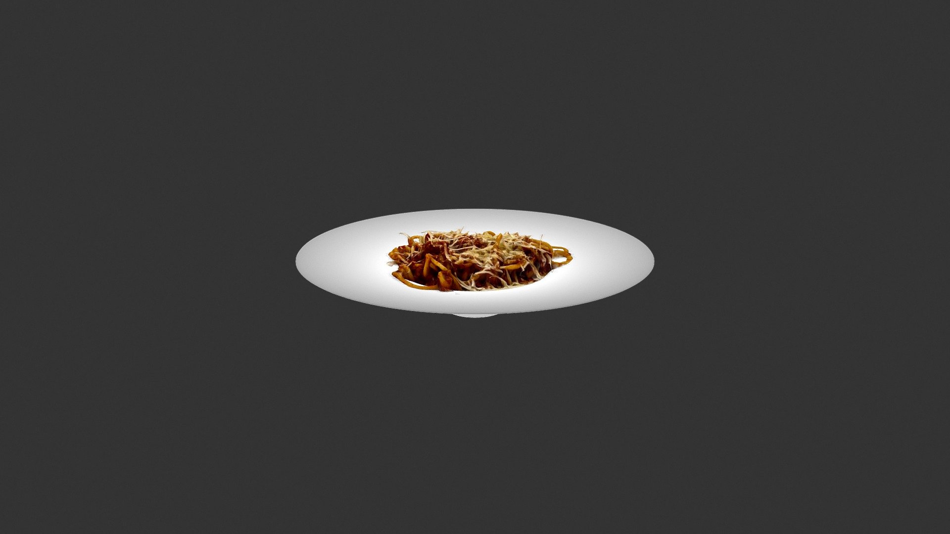 Pasta Bologonyese 3d model