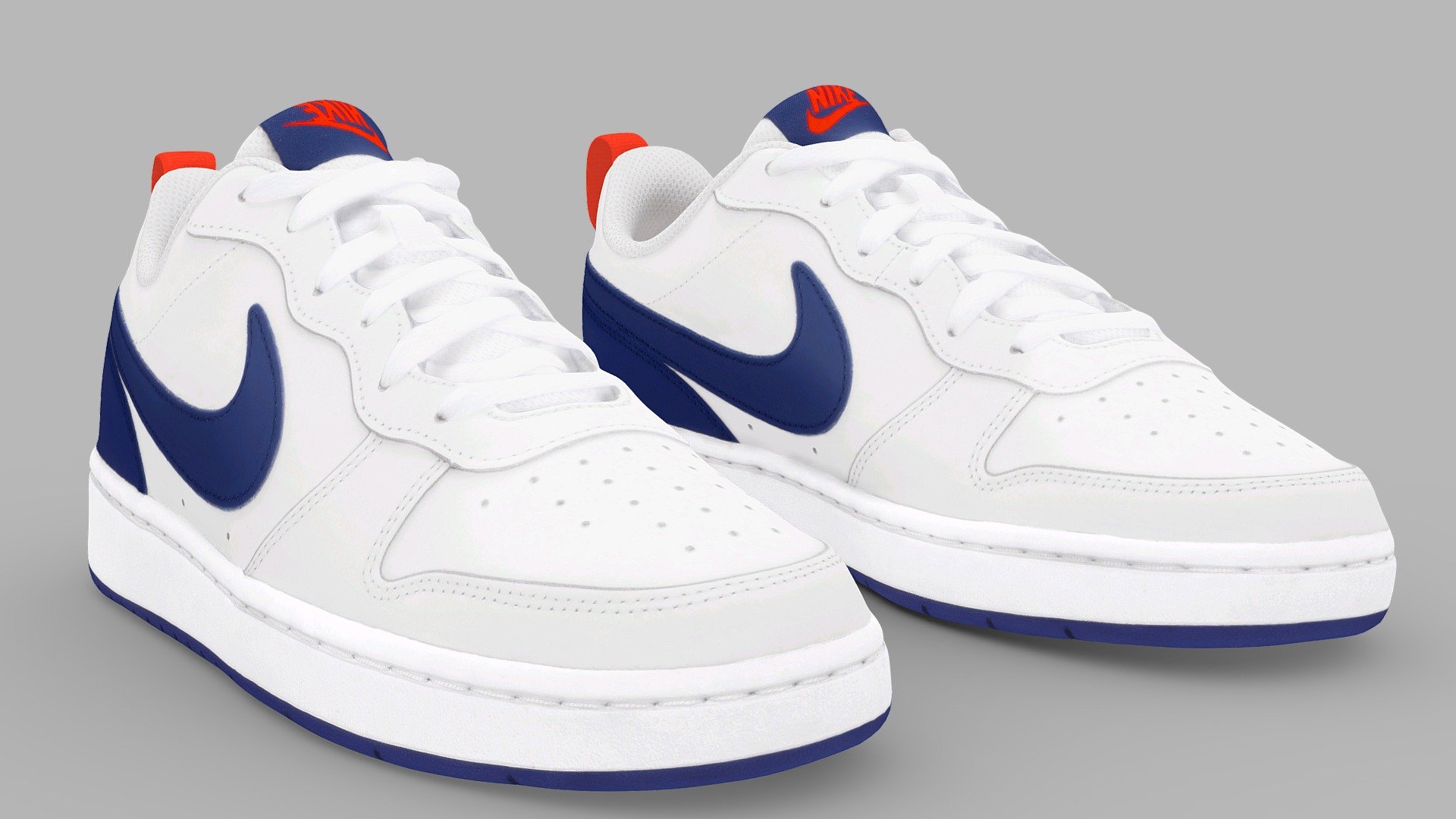 Nike Court Borough Low 2 3d model