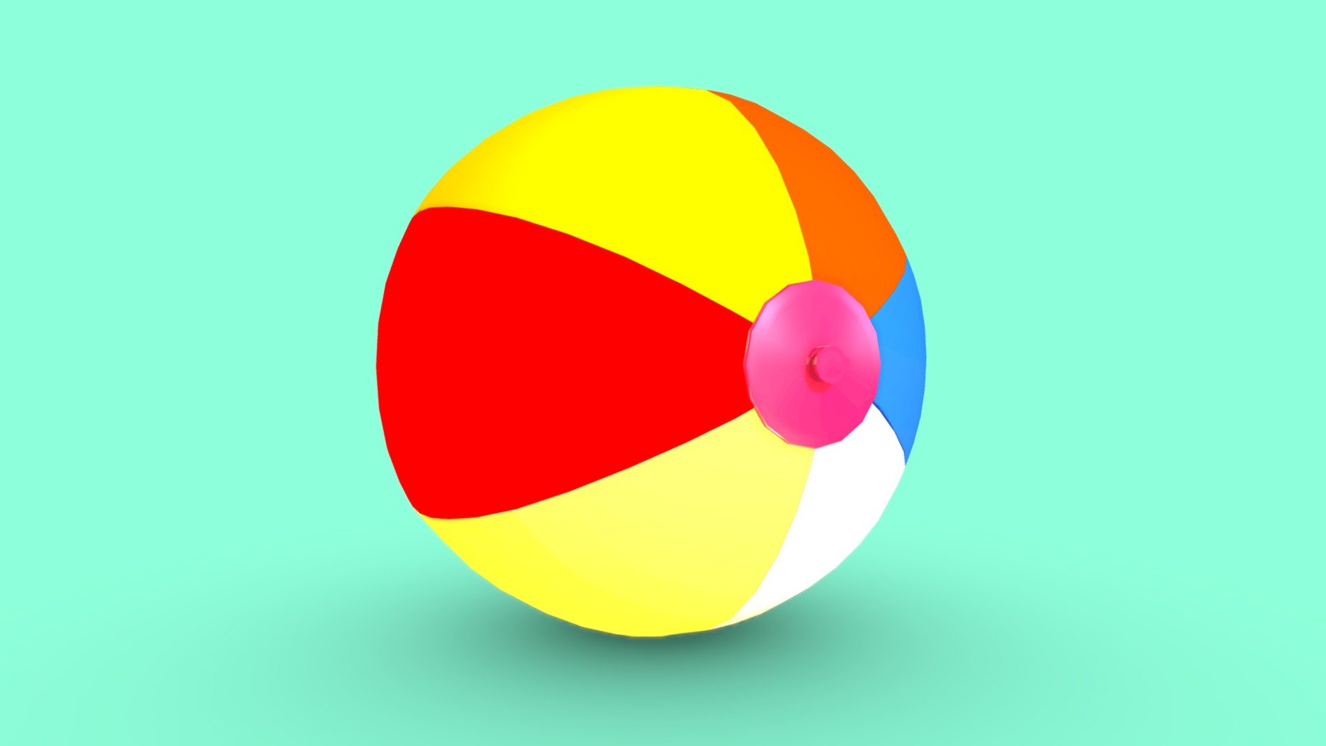 Beach Ball 3d model