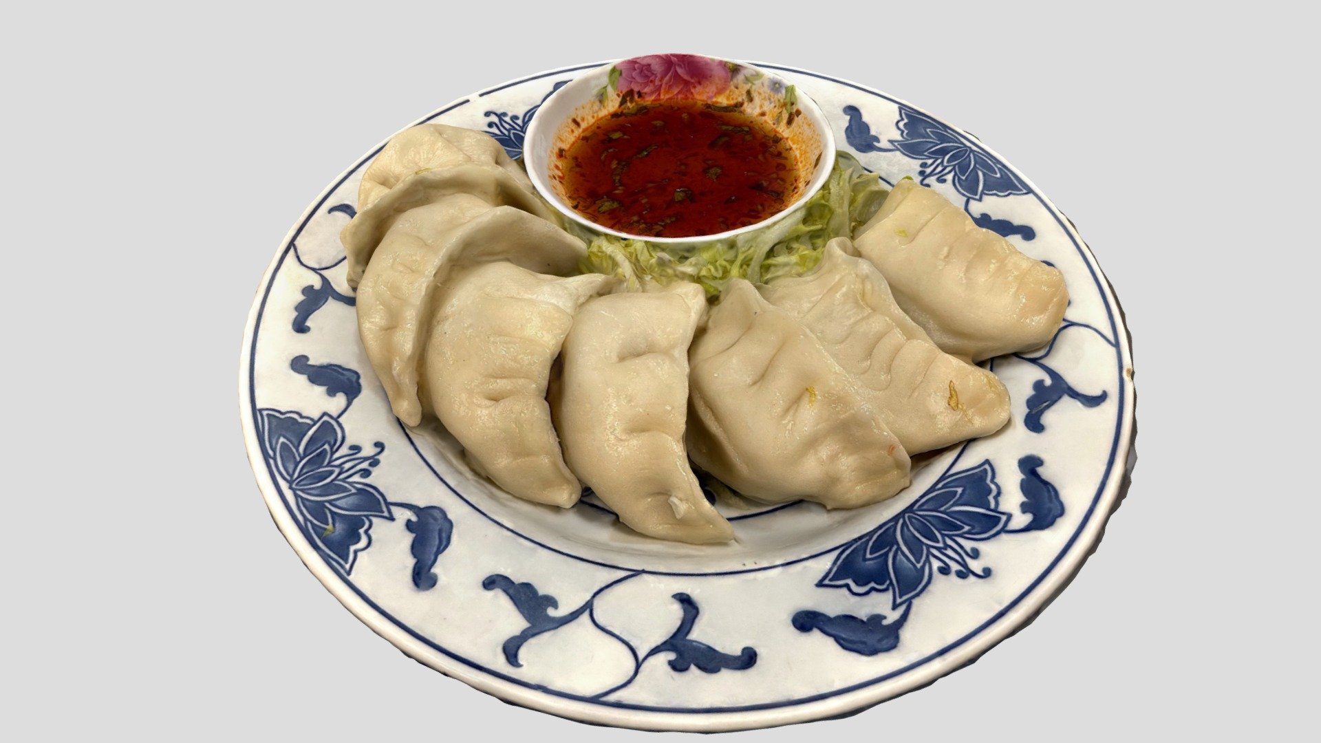 Emmas Vegetable Dumplings 3d model