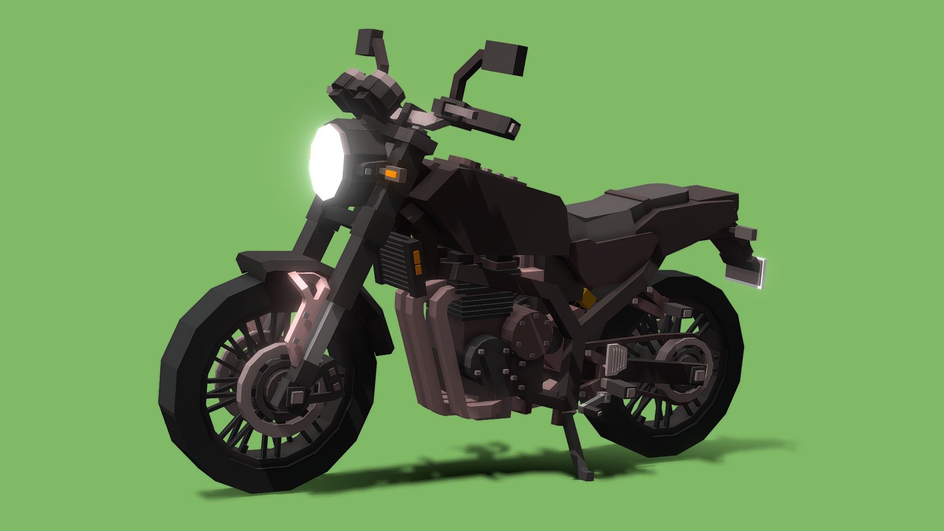 Kawasaki Z900RS 3d model