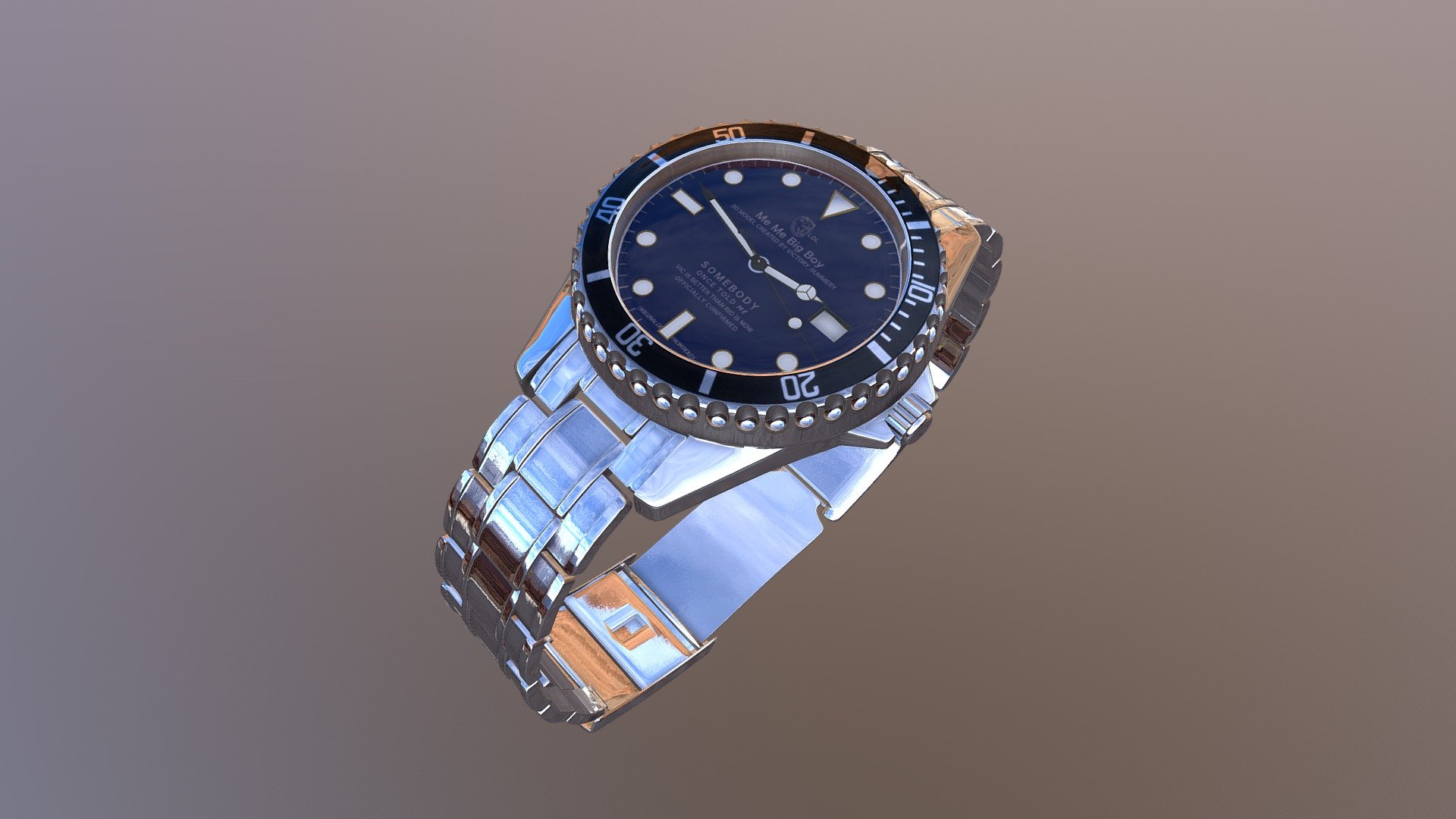 Watch model 3d model