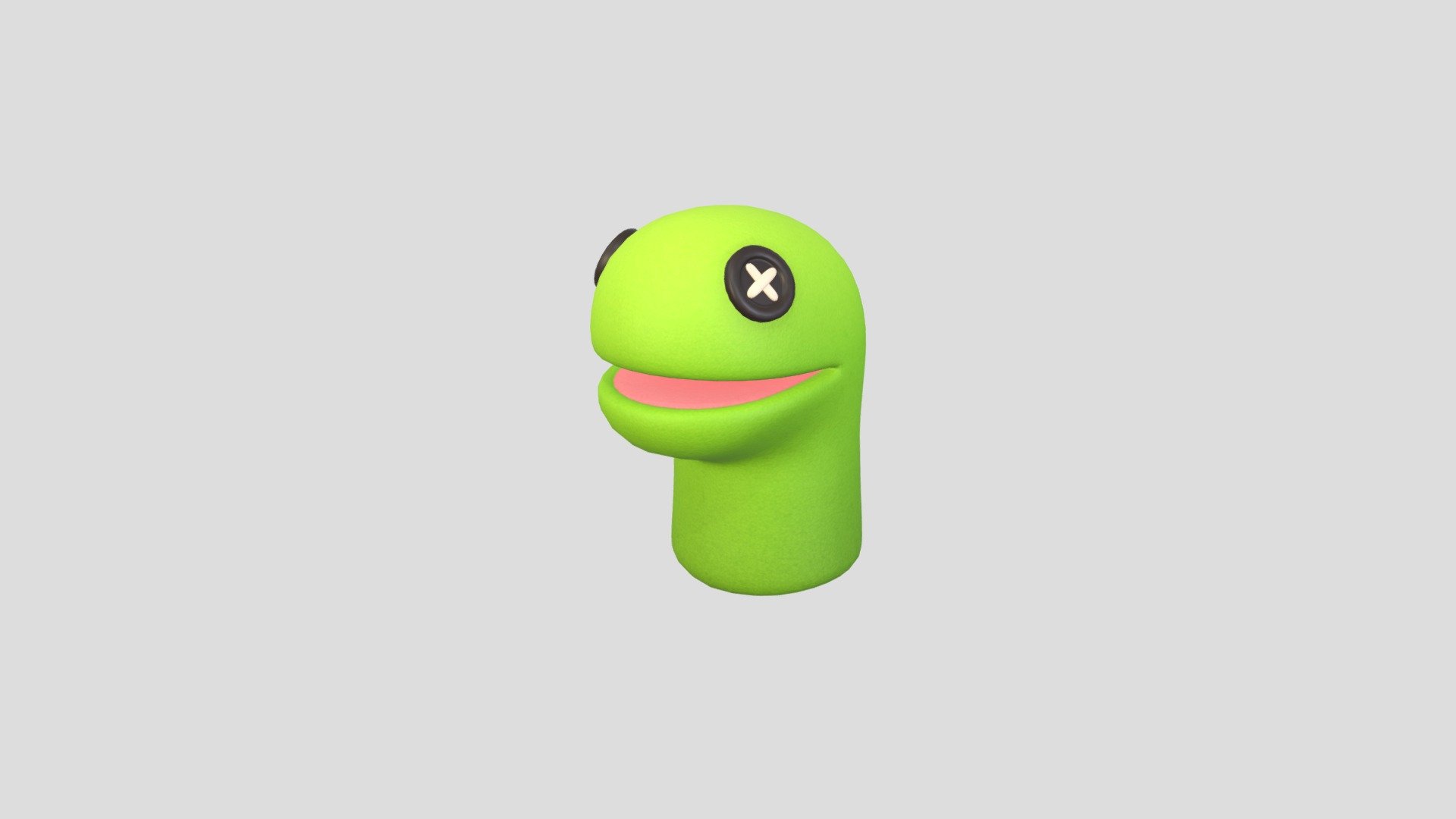 Hand Puppet 3d model