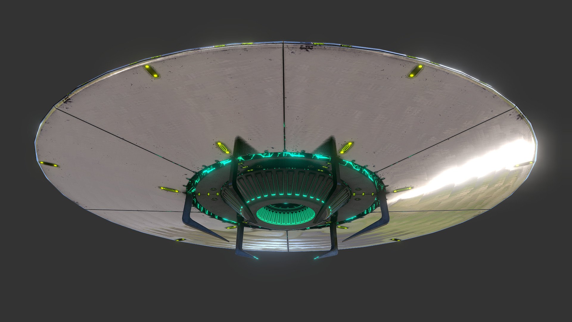 UFO 3d model